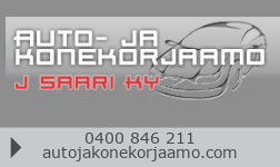 Auto- ja konekorjaamo J Saari Ky logo
